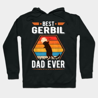 Gerbil Dad Ever Gerbil Father Racing Rat Hoodie